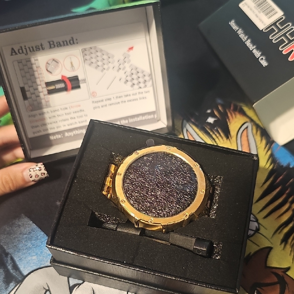Gold Watch Band